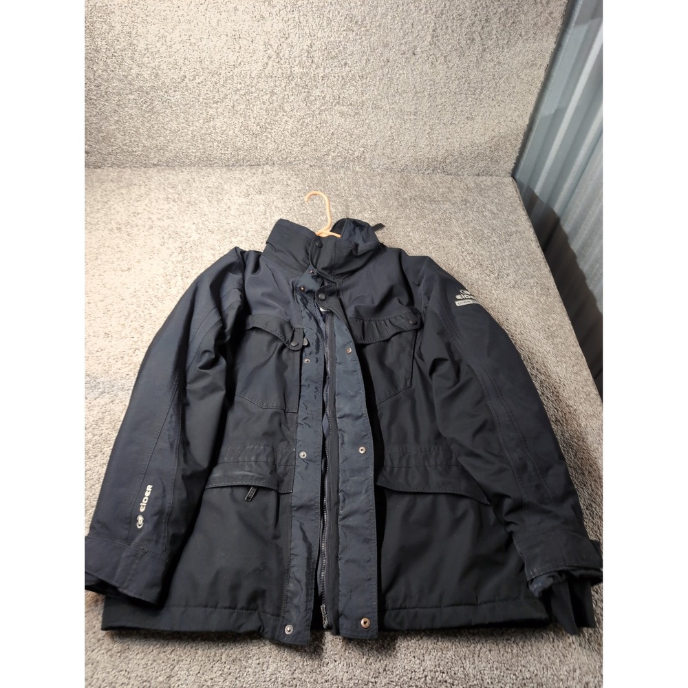 Eider‎ GORE-TEX Men's Black Ski Jacket Windproof Insulated Size 36